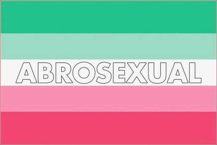 абросексуал, отличается, остальных, гендеров