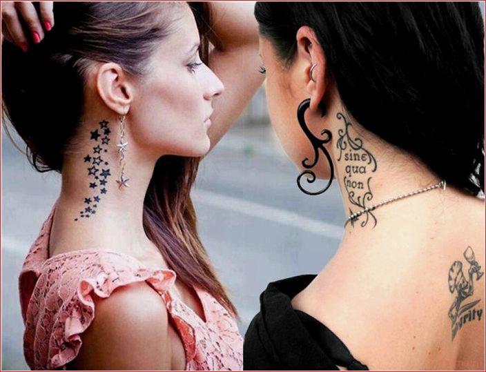 значение, татуировки, девушки, спине