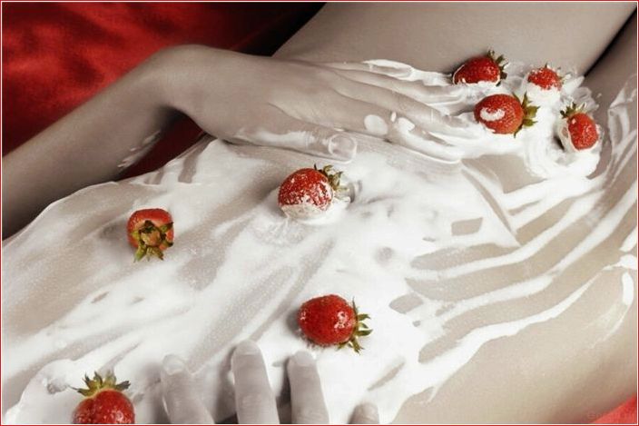 creampie, сливки