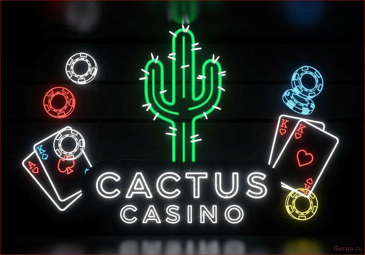 Обзор Казино Кактус особенности игрового процесса и доступные бонусы для пользователей