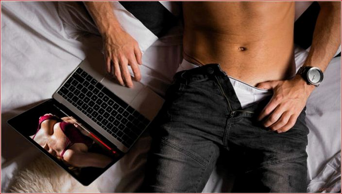 мужчины, смотрят, порно