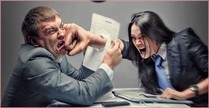 правильное, поведение, ссоры