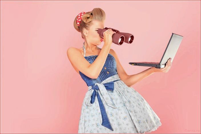 типы, девушек, интернете, проводят, время