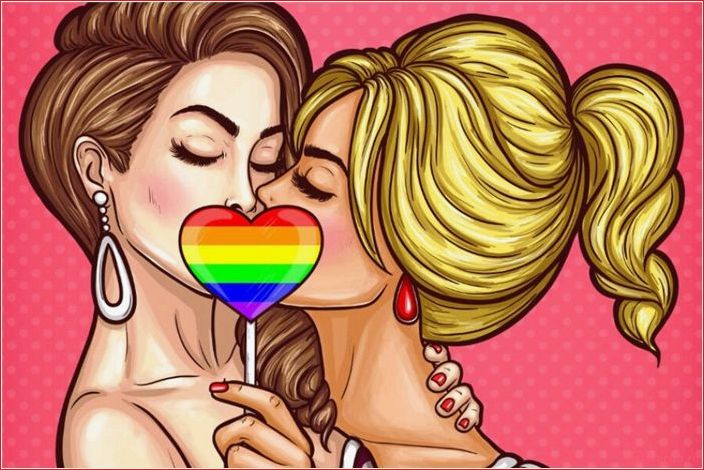 типы, лесбиянок, современном, мире, бутч